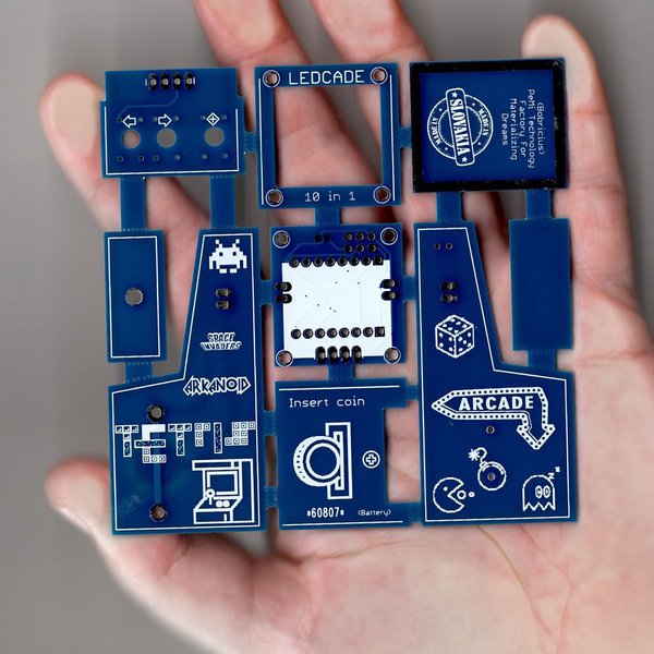LedCade - µ arcade game cabinet - 8x8 LED matrix | Hackaday.io