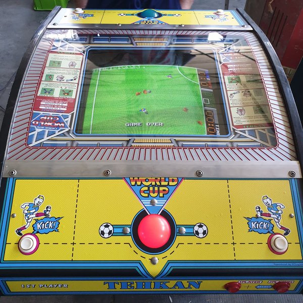 MINI ARCADE TEHKAN WORLD CUP WITH TRACKBALLS 2P | Hackaday.io