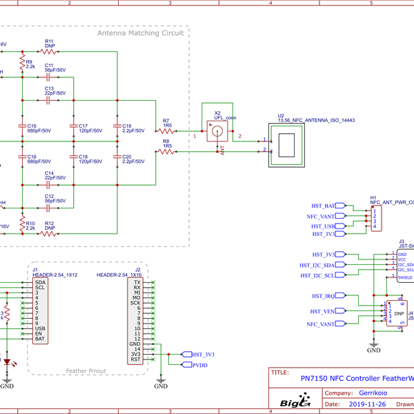 PN7150 Near Feather Field Controller | Hackaday.io