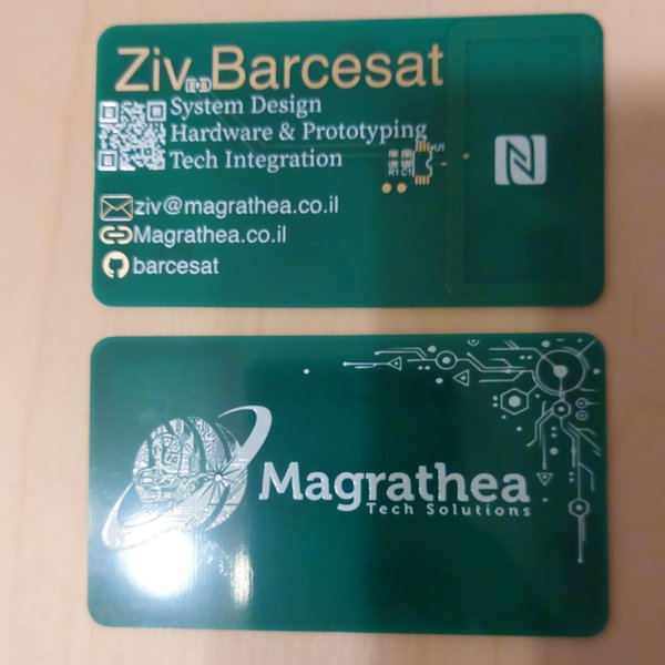 Nfc Business Card | Hackaday.io