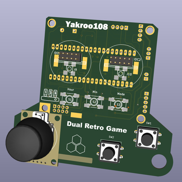 Dual LCD Retro Game | Hackaday.io