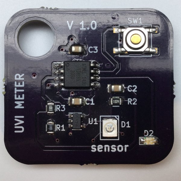 Ultra-Violet Index Mini Fob | Hackaday.io