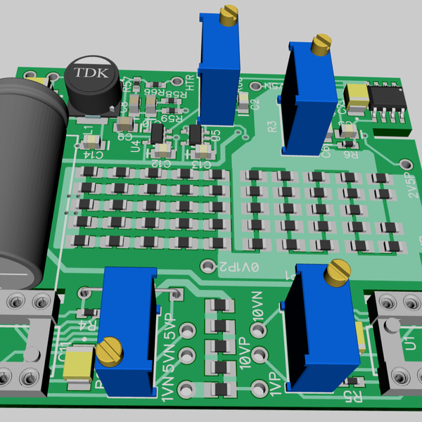 Precision Voltage and Current Reference Circuit Diagram