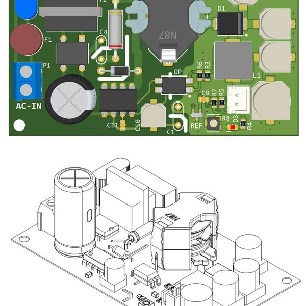 220VAC to 8VDC 24W Flyback Switching Power Supply | Hackaday.io