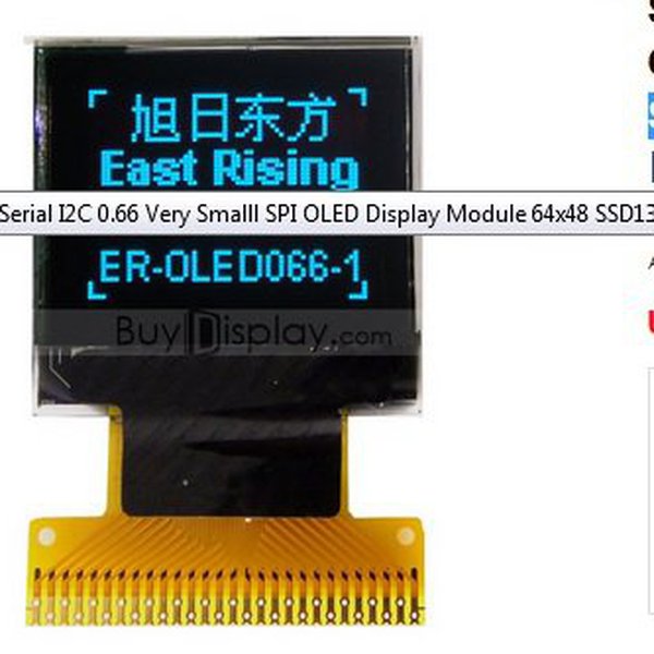 Square inch Raspberry Pi display | Hackaday.io