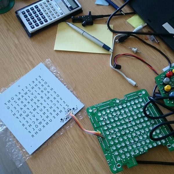 Word Alarm Clock with a Touch Hackaday.io