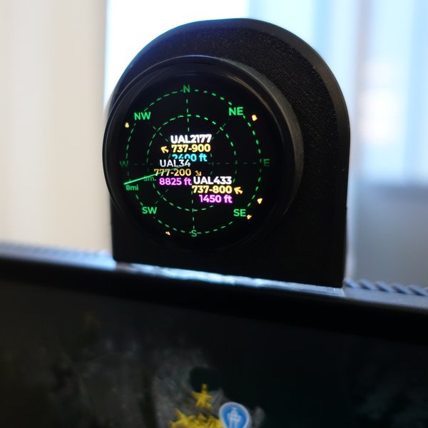 FlightScnr: Radar Style Flight Scanner | Hackaday.io