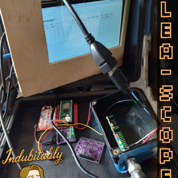 Flea-Scope Dual CH Oscilloscope Raspberry Pi 5 | Hackaday.io