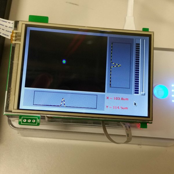 Raspberry Pi Laser Beam Profiler 