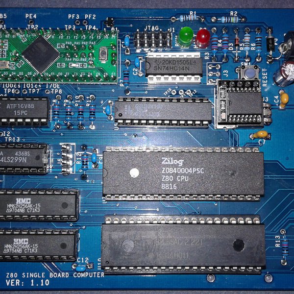 Z80 Single-board computer (with AVR controller) | Hackaday.io