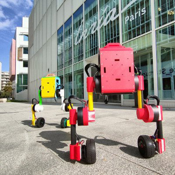 Upkie wheeled biped robots | Hackaday.io