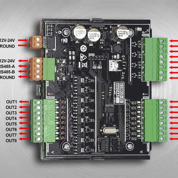 esmodio MODBUS Compatible Multipurpose IO Device | Hackaday.io