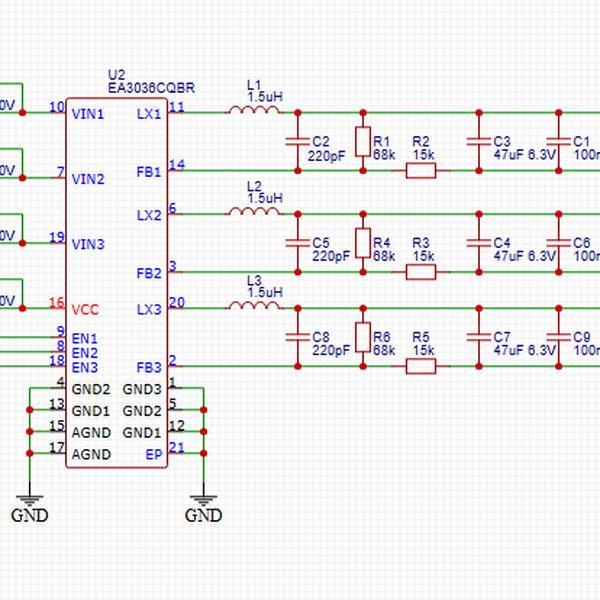 Power module of EA3036 | Hackaday.io
