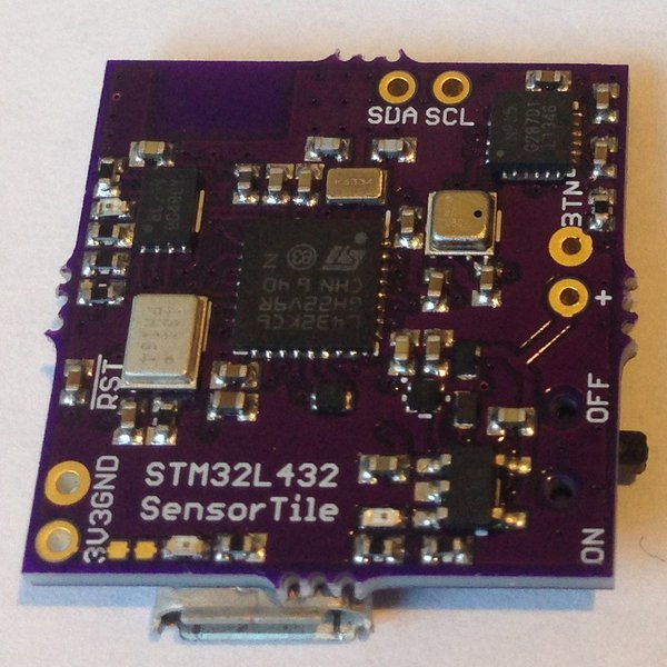 STM32L4 Sensor Tile Hackaday.io