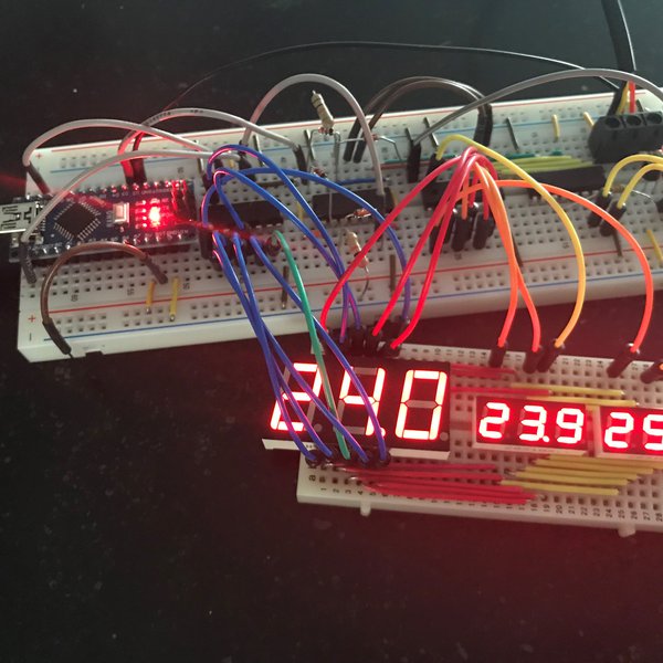 SPI 7-Segment display driver from logic gates | Hackaday.io