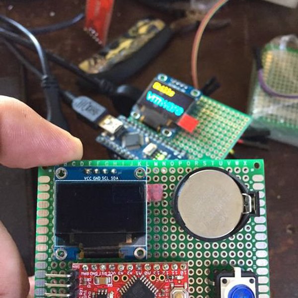 Coin Battery Powered Digital Business Card | Hackaday.io