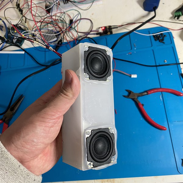 Ferrofluid display cell bluetooth speaker | Hackaday.io