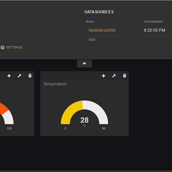 How to Send sensor data to cloud using NodMcu8266 | Hackaday.io