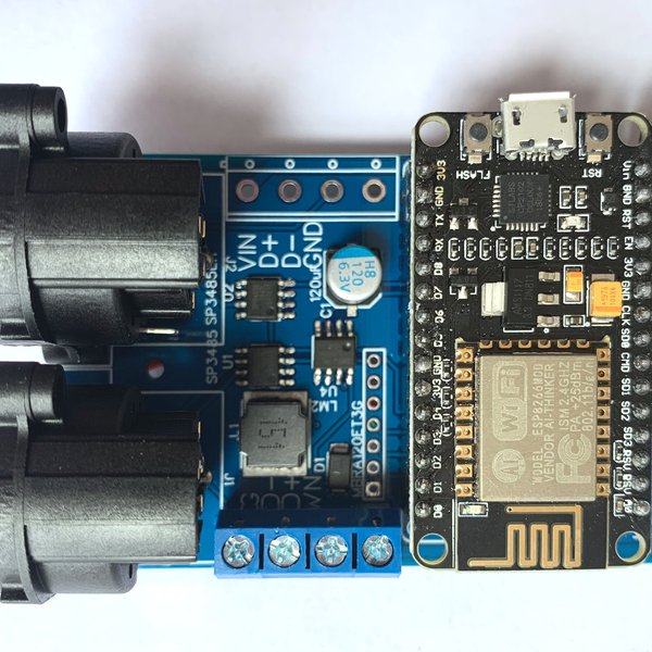 Esp8266 Dmx 2-universe Interface 