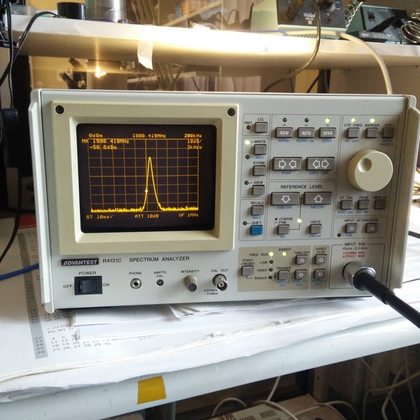 Advantest r4131 AFC | Hackaday.io