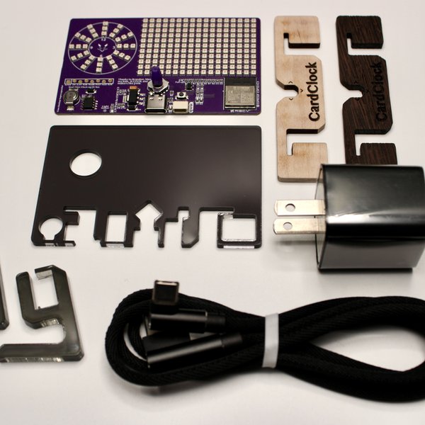 Foxie CardClock 2.0 | Hackaday.io