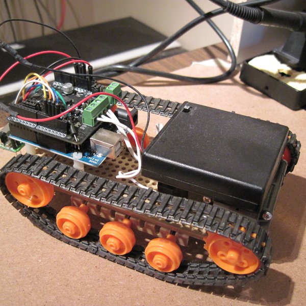 A Simple Remote-Controlled Arduino Tank | Hackaday.io