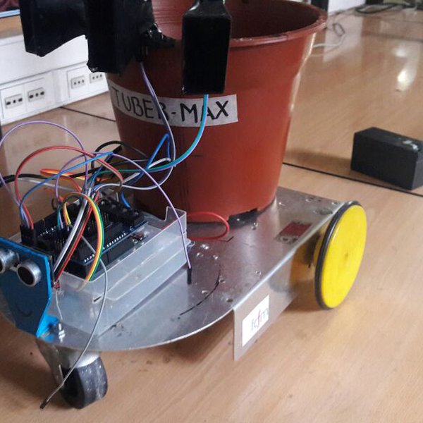 Low cost autonomous mobile trash can | Hackaday.io