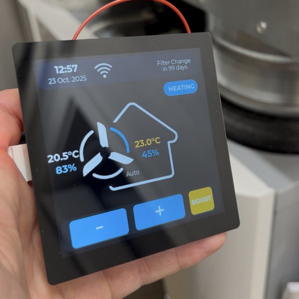 Alternative to Zehnder ComfoAir Q controller | Hackaday.io