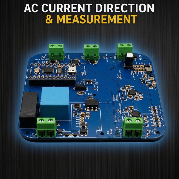 AC Current Direction & Measurement with Arduino Pr | Hackaday.io