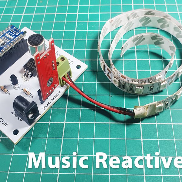 diy music reactive lights