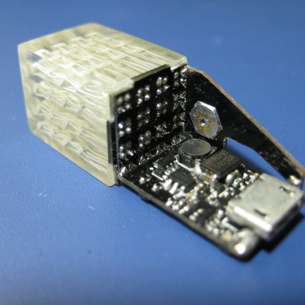 LED Cube Pendant - Worlds Smallest LED Cube | Hackaday.io