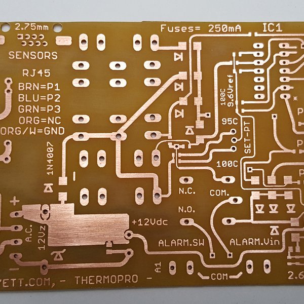 Apache AL13P & TL-320b - One Pass PCB Toner Xfer | Hackaday.io