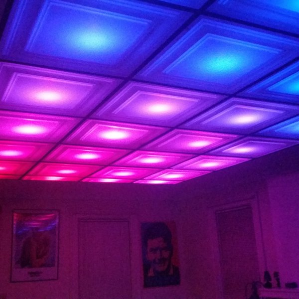 The Pixel Drop Ceiling | Hackaday.io