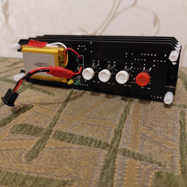 Nixie Clock On Binary Counters | Hackaday.io