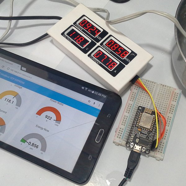 Meter PZEM-004 + ESP8266 & Platform IoT Node-RED & | Hackaday.io