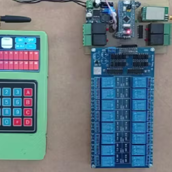 SMT32 Remote Control of 20 Relays With LORA | Hackaday.io