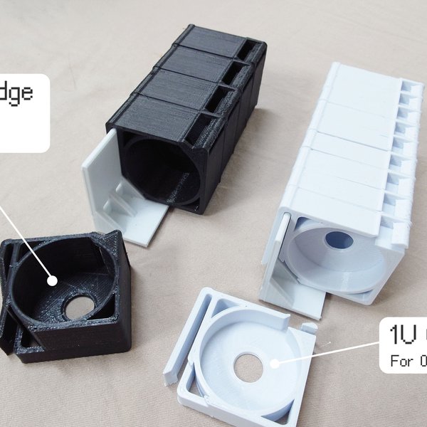 SMD Organizer Cartridge (Magnetic Wall Mounted) | Hackaday.io