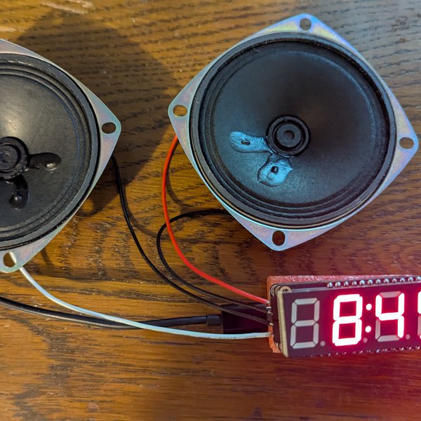 Bedside clock | Hackaday.io