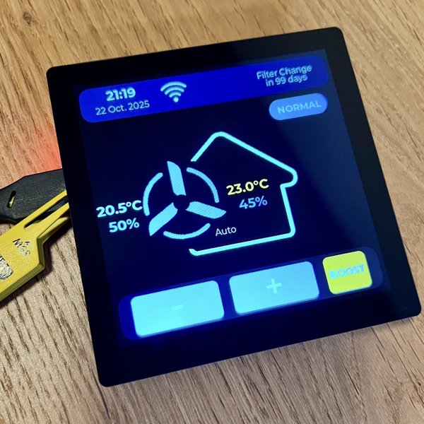 Alternative to Zehnder ComfoAir Q controller | Hackaday.io