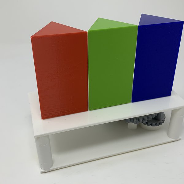 A 3D Mechanical Billboard Mechanism. | Hackaday.io