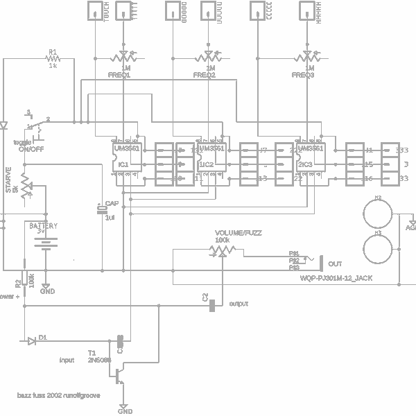 Um3961 Layout UM3561 | Hackaday.io