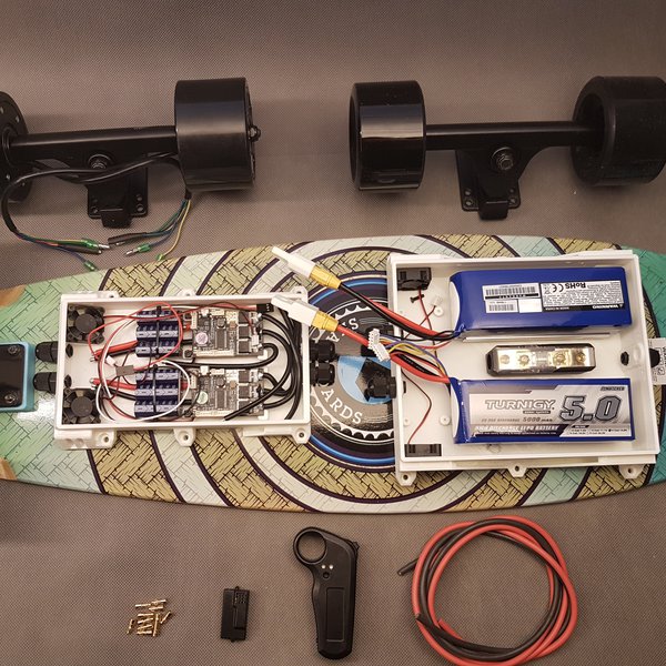 BoarDIY Selfmade electrical longboard Hackaday.io