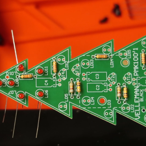 Velleman MK100 ELECTRONIC CHRISTMAS TREE 