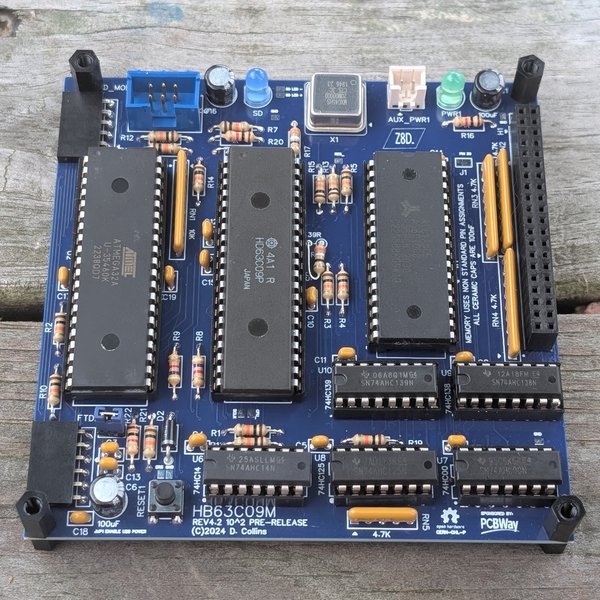HB63C09M - 10x10 HD63C09 Based SBC | Hackaday.io