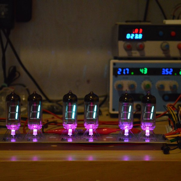 Iv 11 Vfd Nixie Tube Display Board Hackaday Io