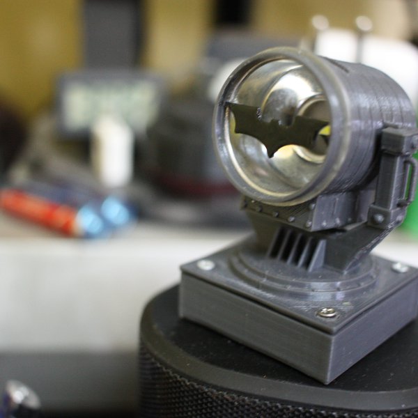 Miniature Bat-Signal | Hackaday.io