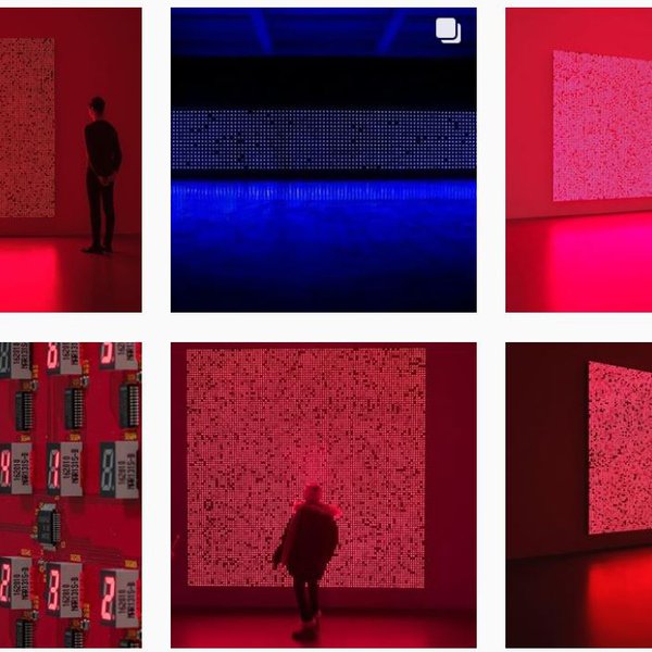 A Seven Segment Art Installation | Hackaday.io