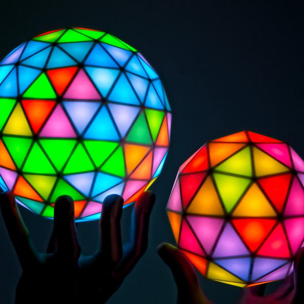Geodesic(k) RGB LED Spheres | Hackaday.io