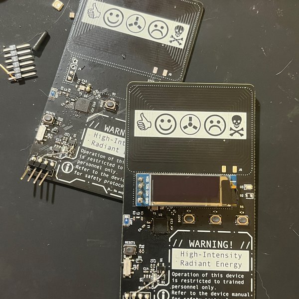 dynamic nfc business card | Hackaday.io