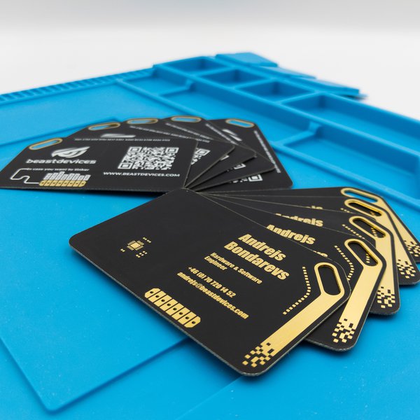 Beast NFC Business Card Hackaday.io